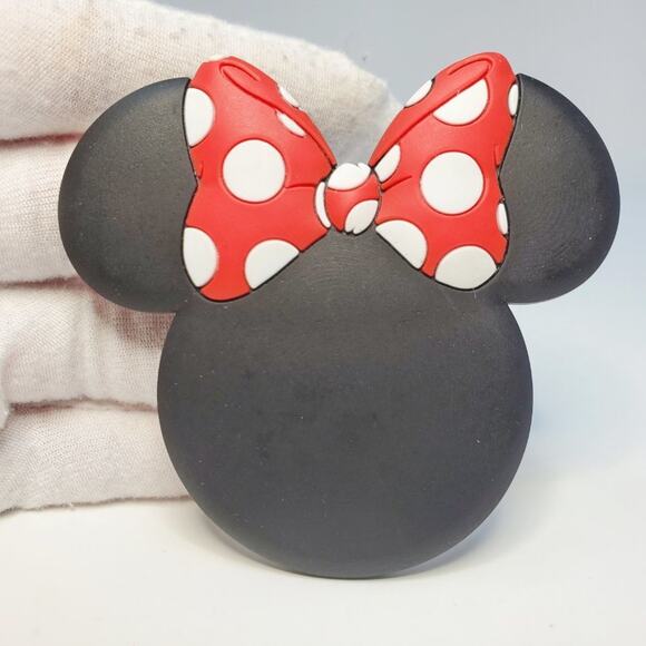 Disney Minnie Mouse Black 3-D Rubber Magnet NWT - Picture 2 of 9
